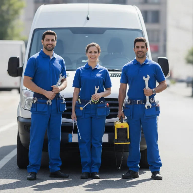 Industriewäscherei Team in Erfurt